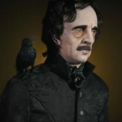 Distortions Decorations & Props Edgar Allen Poe Static Prop