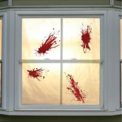 Fun World Window Cling Bloody Splats Decorations & Props