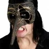 Fun World Masks Men's Raven Venetian Mask