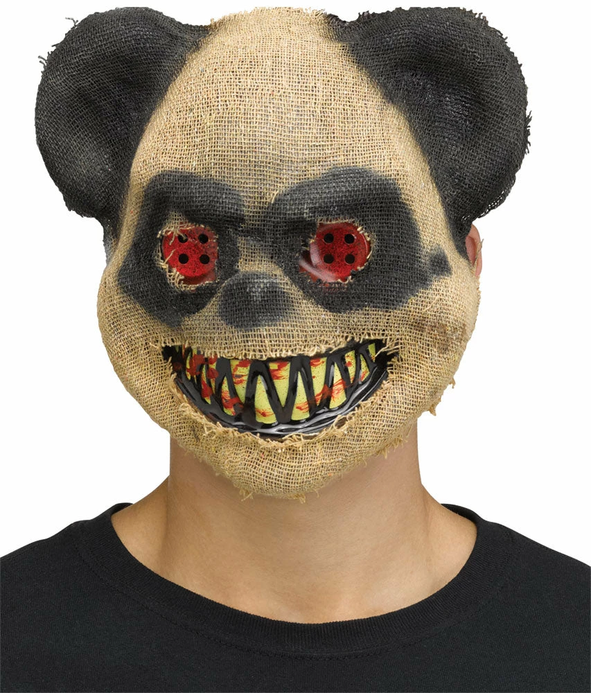 Fun World BURLAP BEAST MASK BEAR Masks 3 Fun World BURLAP BEAST MASK BEAR Masks