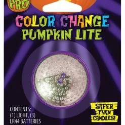 Fun World Color Change Pumpkin Light Decorations & Props