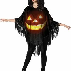 Fun World Poncho Jack-O-Lantern Instant Costumes
