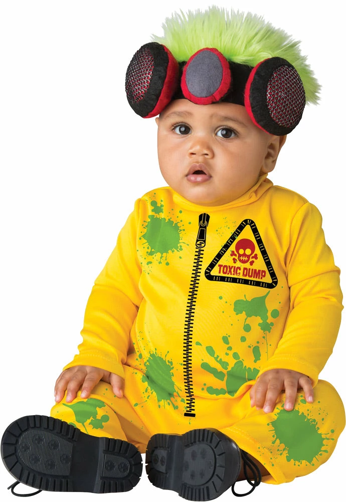 Fun World Costumes Toxic Dump Biohazard Suit Toddler Costume 3 Fun World Costumes Toxic Dump Biohazard Suit Toddler Costume