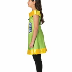 Rasta Imposta Costumes Jolly Rancher Apple Dress Girls Costume, Child