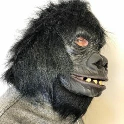 Zagone Studios Deluxe Gorilla, Primate Ape Latex Face Mask Masks