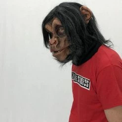 Zagone Studios Chimp Latex Mask With Moving Mouth Masks