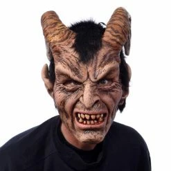 Zagone Studios Elegant Devil, Demon Satan Latex Face Mask