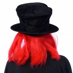 Zagone Studios Masks Now That's Funny, Evil Clown Mask With Attached Top Hat