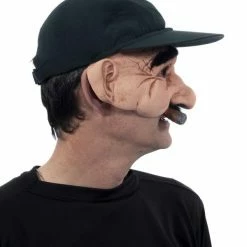 Zagone Studios Stan The Man Character Half Mask, Funny Old Man With Mustache And Cigar Masks 8 Zagone Studios Stan The Man Character Half Mask, Funny Old Man With Mustache And Cigar Masks