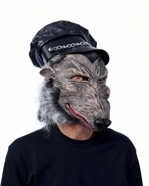 Zagone Studios Masks Dirty Rat Latex Face Mask Rodent With Hat 4 Zagone Studios Masks Dirty Rat Latex Face Mask Rodent With Hat