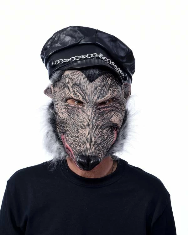 Zagone Studios Masks Dirty Rat Latex Face Mask Rodent With Hat 3 Zagone Studios Masks Dirty Rat Latex Face Mask Rodent With Hat