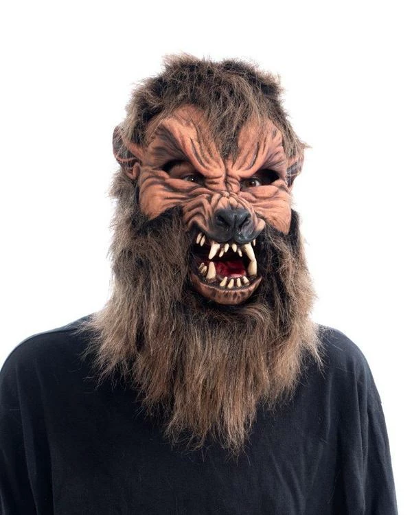 Zagone Studios Masks Howl-o-ween, Werewolf Wolf Dog Latex Face Mask With Moving Mouth 3 Zagone Studios Masks Howl-o-ween, Werewolf Wolf Dog Latex Face Mask With Moving Mouth