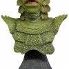 Trick Or Treat Studios Horror Movie Costumes Universal Monsters, Creature From The Black Lagoon Mini Bust