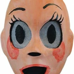 Trick Or Treat Studios The Purge Television Series Purge Doll Girl Mask Horror Movie Costumes