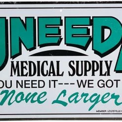 Trick Or Treat Studios Return Of The Living Dead Uneeda Medical Supply Metal Sign