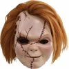 Trick Or Treat Studios Curse Of Chucky Scarred Chucky Vacuform Mask Horror Movie Costumes