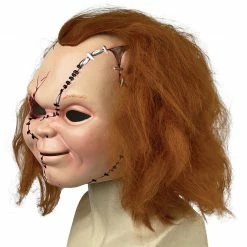 Trick Or Treat Studios Curse Of Chucky Scarred Chucky Vacuform Mask Horror Movie Costumes