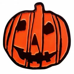 Trick Or Treat Studios Horror Movie Costumes Halloween 2018 Pumpkin Logo Enamel Pin