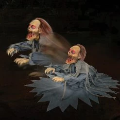 Seasonal Visions Decorations & Props Lunging Zombie Reaper Prop