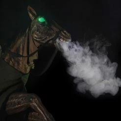 Morris Costumes Decorations & Props Reaper's Ride Animated Prop 7FT Horse & Grim Reaper Rider With Fog FX 10 Morris Costumes Decorations & Props Reaper's Ride Animated Prop 7FT Horse & Grim Reaper Rider With Fog FX