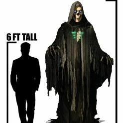 Seasonal Visions 10ft Towering Reaper Animated Prop 7 Seasonal Visions 10ft Towering Reaper Animated Prop