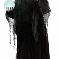 Seasonal Visions Soothsayer Witch Life Size Animated Prop