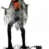 Morris Costumes Scorched Scarecrow 7ft Animated Prop With Fog Machine 1 Morris Costumes Scorched Scarecrow 7ft Animated Prop With Fog Machine