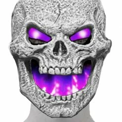 Morris Costumes Flame Fiend Flaming Skull Mask