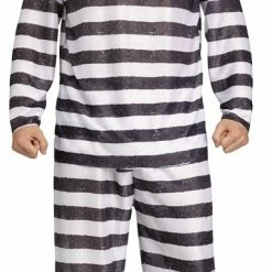 Fun World Costumes Convict Black & White Prison Adult Costume