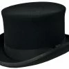 Morris Costumes Prince Charles Top Hat Blk Accessories