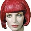 Distortions Beebop Women's Rubber Red Auburn Wig Wigs & Beards