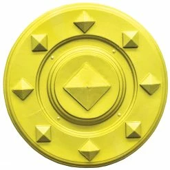 Morris Costumes Shield Roman Gold Accessories