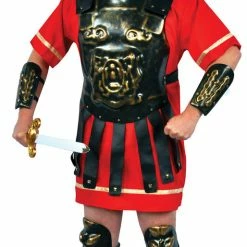 Morris Costumes Roman Armour Gold Wash
