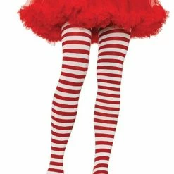 Leg Avenue Nylon Striped Witch Elf Tights