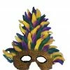 Morris Costumes Mask Mardi Gras Tall Feather Masks