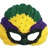 Morris Costumes Mask Mardi Gras Sequin Feather