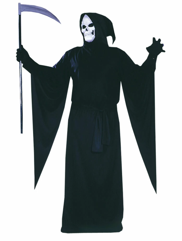 Fun World Grim Reaper Adult Costume, Plus Size Costumes 3 Fun World Grim Reaper Adult Costume, Plus Size Costumes
