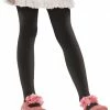 Leg Avenue Child Opaque Tights Green Or Black