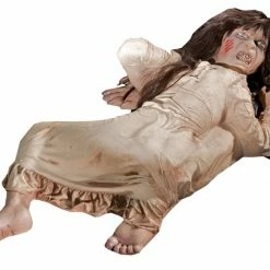 Distortions Decorations & Props Possessed Girl Ceiling Wall Prop Life Size 7 Distortions Decorations & Props Possessed Girl Ceiling Wall Prop Life Size