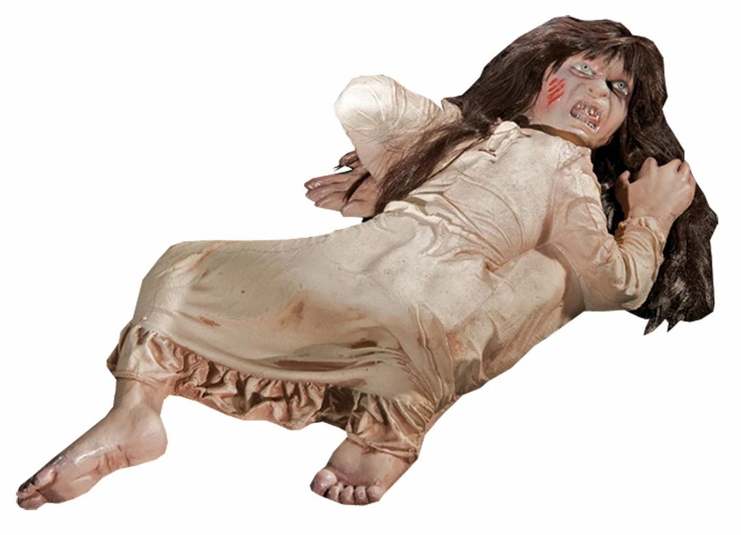 Distortions Decorations & Props Possessed Girl Ceiling Wall Prop Life Size 5 Distortions Decorations & Props Possessed Girl Ceiling Wall Prop Life Size