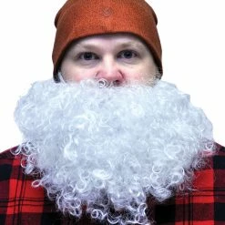 Fun World Big Curly Bushy Beard Wigs & Beards
