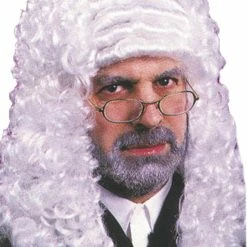 Fun World Wig Judge White Wigs & Beards