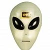 Morris Costumes Sci-Fi Costumes Glo Alien Mask