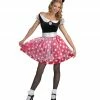 Disguise Disney Minnie Mouse Adult Women's Costume Dress 1 Disguise Disney Minnie Mouse Adult Women's Costume Dress