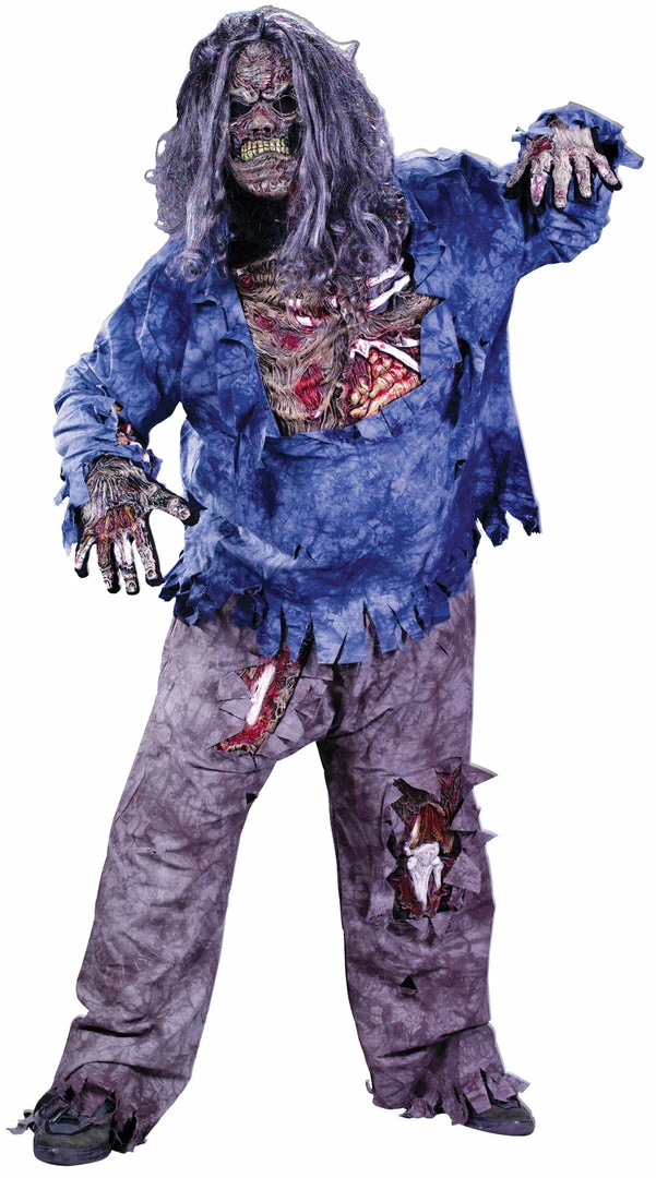 Fun World Zombie Adult Costume Plus Size Costumes 3 Fun World Zombie Adult Costume Plus Size Costumes