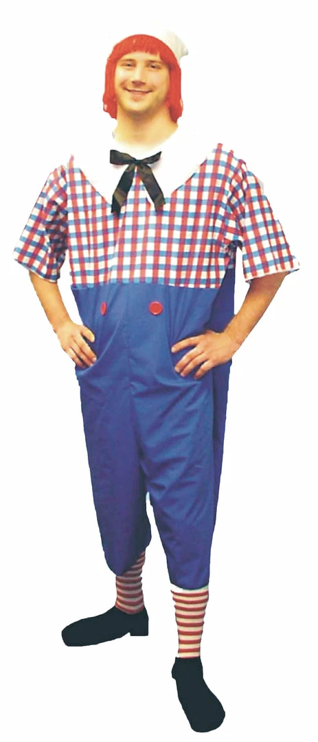 Morris Costumes Raggedy Andy Plus Size 3 Morris Costumes Raggedy Andy Plus Size