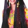 Fun World Wigs & Beards 33" Braided Hippie Adult 60's Wig