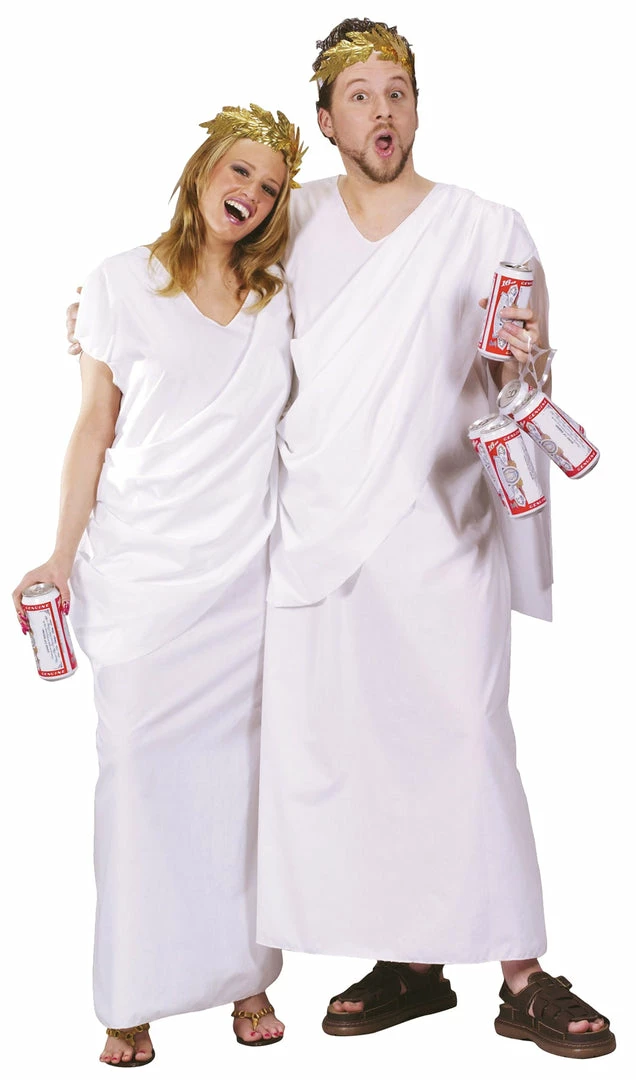 Fun World Toga Adult Couples Costume 3 Fun World Toga Adult Couples Costume