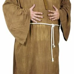 Fun World Medieval Monk Adult Costume And Wig, Plus Size Costumes