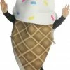 Rasta Imposta Ice Cream Cone Adult Costume, One Size 1 Rasta Imposta Ice Cream Cone Adult Costume, One Size
